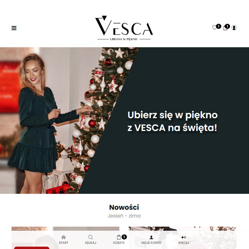 Vesca - Ubrana w piękno